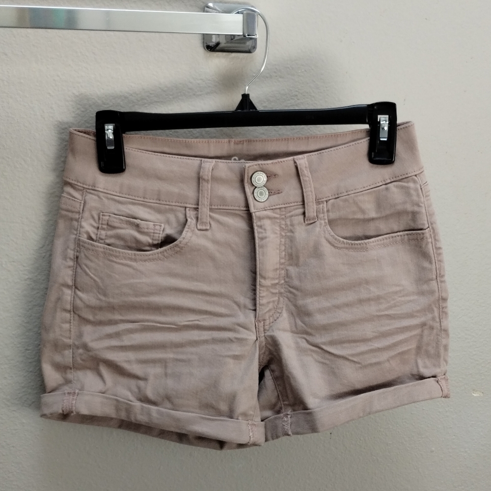 Dusty Rose 5 Pocket Shorts